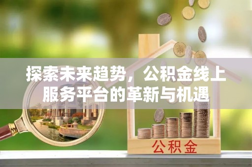 胶州探索未来趋势，公积金线上服务平台的革新与机遇